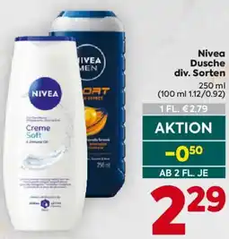 Billa Nivea Dusche Angebot