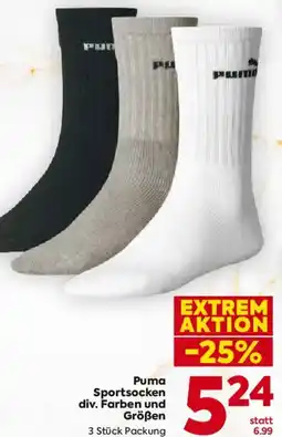 Billa Puma Sportsocken Angebot