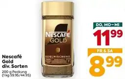 Billa Nescafé Gold Angebot
