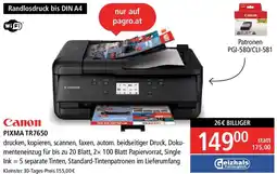 Pagro Diskont Canon PIXMA TR7650 Angebot