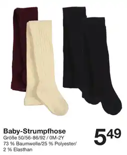 Zeeman Baby-Strumpfhose Angebot