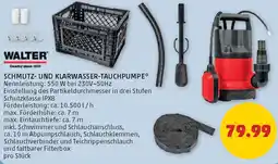 PENNY Walter schmutz- und klarwasser-tauchpumpe Angebot