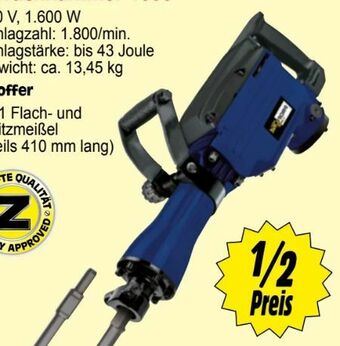 Zgonc Abbruchhammer 1605 Angebot