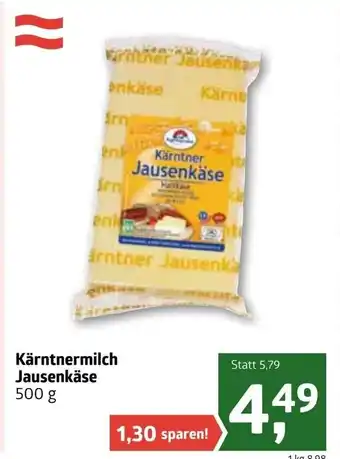 ADEG Kärntnermilch Jausenkäse Angebot