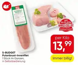 SPAR Gourmet S-Budget Putenbrust-Innenfilet Angebot