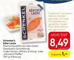 SPAR Gourmet Schenkel's Edler Lachs Angebot