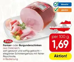 SPAR Gourmet TANN Farmer- oder Burgunderschinken Angebot