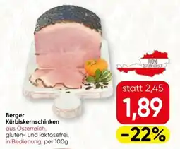SPAR Gourmet Berger Kürbiskernschinken Angebot