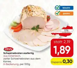 SPAR Gourmet TANN Schweinebraten essfertig Angebot