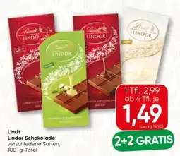 SPAR Gourmet Lindt Lindor Schokolade Angebot