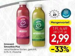 SPAR Gourmet Innocent Smoothie Plus Angebot