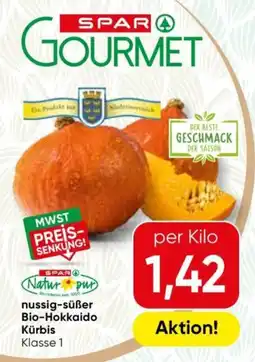 SPAR Gourmet SPAR Natur pur Bio-Hokkaido Kürbis Angebot