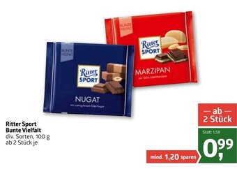 ADEG Ritter sport Bunte Vielfalt Angebot