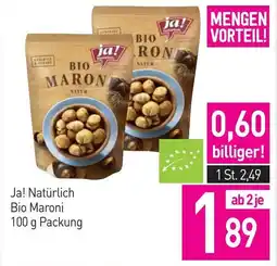Sutterlüty Ja! Natürliche Bio Maroni Angebot