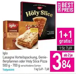 Sutterlüty Iglo Lasagne Vorteilspackung Angebot
