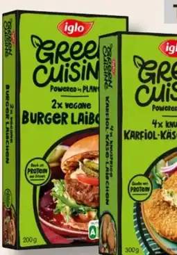 MPreis Iglo Green Cuisine Angebot
