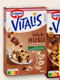 MPreis Dr. Oetker Vitalis Müsli Angebot