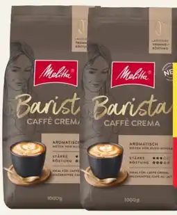 MPreis Melitta Barista Caffè Crema Angebot