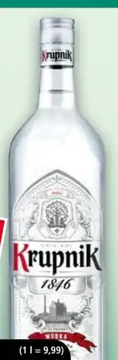 Norma Krupnik Polnischer Wódka Angebot