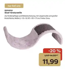 ZOO & Co azoona Sisal-Kratzwelle Angebot