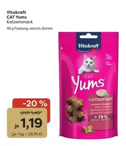 ZOO & Co Vitakraft CAT Yums Angebot