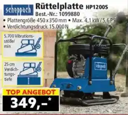 Norma Rüttelplatte HP1200S Angebot