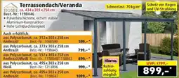 Norma Terrassendach/Veranda Angebot