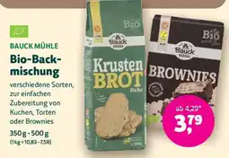 Denn's Biomarkt Bauck Mühle Bio-Back-mischung Angebot