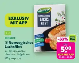 Denn's Biomarkt Dennree Norwegisches Lachsfilet Angebot