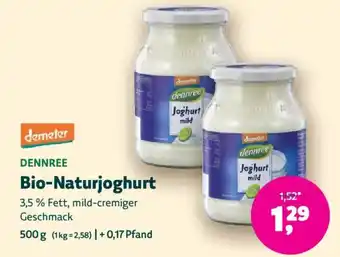 DENNREE Bio-Naturjoghurt