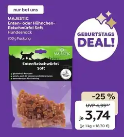 ZOO & Co Majestic Entenfleischwürfel Soft Angebot