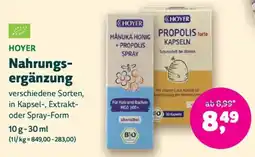 Denn's Biomarkt Hoyer Mānuka Honig + Propolis Spray Angebot
