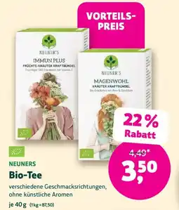 Denn's Biomarkt Neuners Bio-Tee Angebot