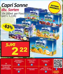 Wurstico Capri Sonne Angebot