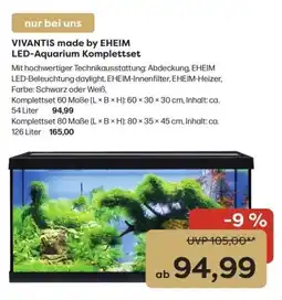 ZOO & Co VIVANTIS made by EHEIM LED-Aquarium Komplettset Angebot