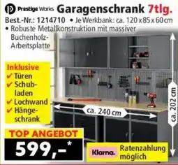 Norma Prestige Works Garagenschrank 7tlg. Angebot