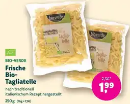 Denn's Biomarkt BIO-VERDE Frische Bio-Tagliatelle Angebot