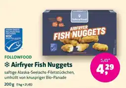 Denn's Biomarkt Followfood Airfryer Fish Nuggets Angebot