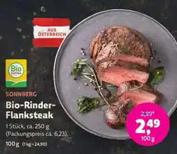 Denn's Biomarkt Sonnberg Bio-Rinder-Flanksteak Angebot