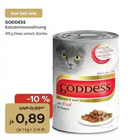 ZOO & Co Goddess Katzen Nassnahrung Angebot