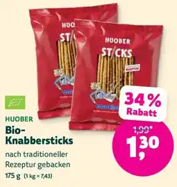 Denn's Biomarkt HUOBER Bio-Knabbersticks Angebot