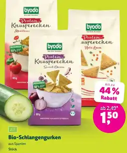 Denn's Biomarkt byodo Protein-Knusperecken Sweet Onion Angebot