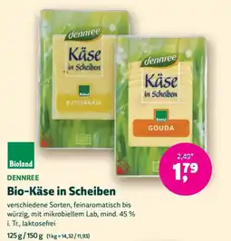 Denn's Biomarkt Bio-Käse in Scheiben Angebot