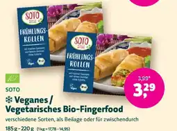 Denn's Biomarkt SOTO Frühlings-Rollen Angebot