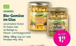 Denn's Biomarkt Dennree Bio-Gemüse im Glas Angebot