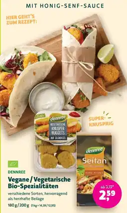 Denn's Biomarkt dennree Seitane auf Weizenbasis Angebot