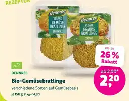 Denn's Biomarkt Dennree Bio-Gemüsebratlinge Angebot