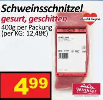 Wurstico Schweinsschnitzel Winkler Angebot