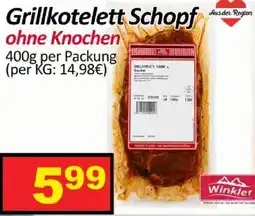 Wurstico Grillkotelett Schopf ohne Knochen Angebot