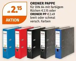 Müller ORDNER PAPPE Angebot